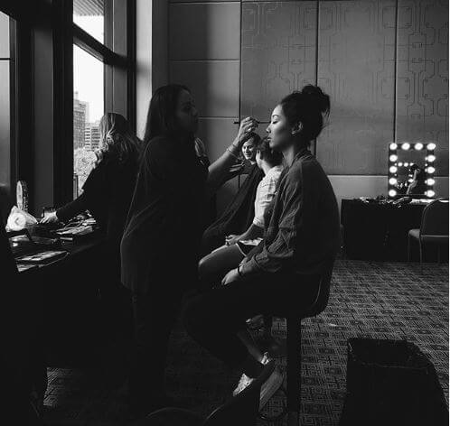 Priscilla Hon sharing her thoughts regarding makeup.